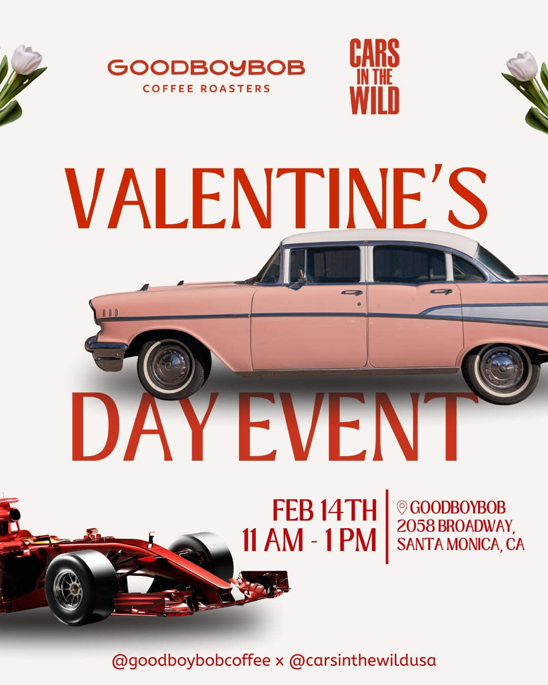 goodboybob x Cars in the Wild: Valentine’s Day