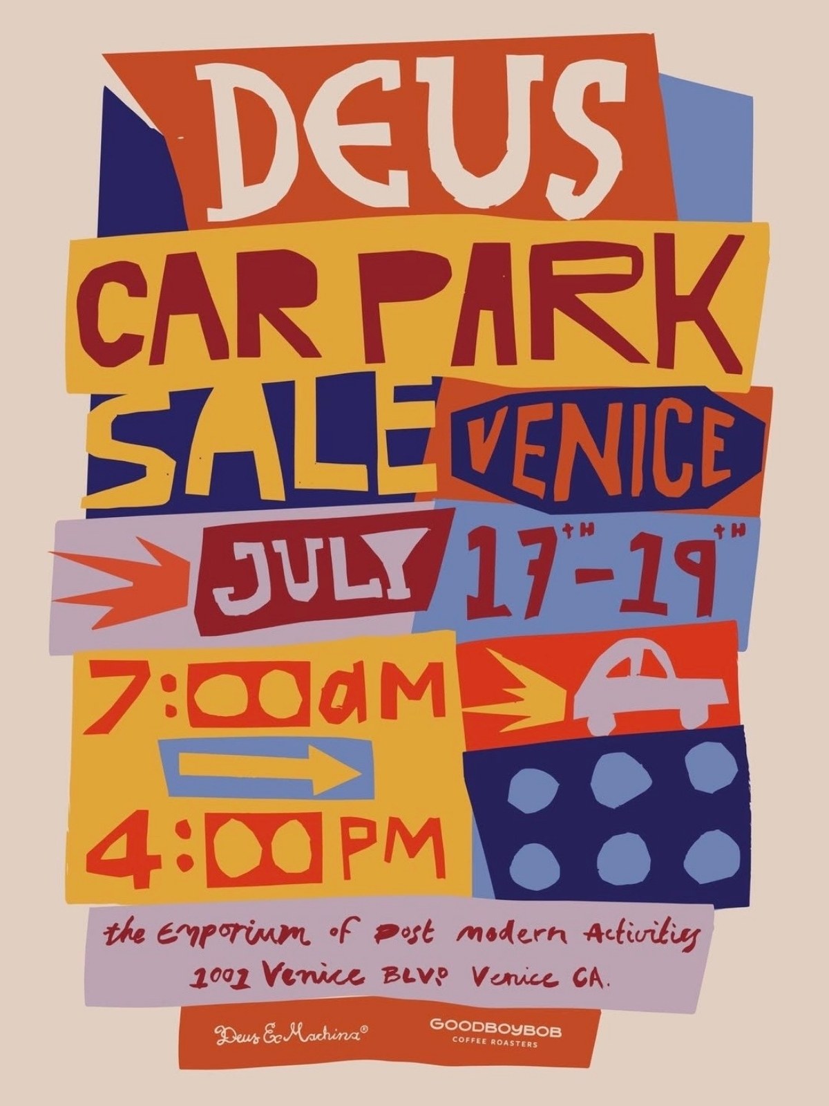 Venice Café Grand Opening + Deus Ex Machina Carpark Sale | Venice